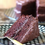 Yummy chocolate cake!